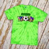 Soccer Mom Tie Dye Shirts/ Soccer Retro Quote Team Mom Gift Shirts