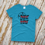 Softball Shirts/ The More You Sweat In Practice The Less You Bleed In Battle Tank Tops/ Girls Softball Quote Team Gift Shirts