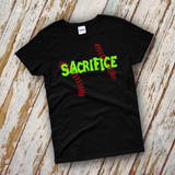 Softball Shirts/ Sacrifice Softball Baseball Tank Tops / Girls Softball Quote Coach Mom Gift Shirts