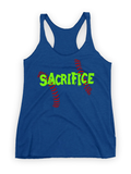 Softball Shirts/ Sacrifice Softball Baseball Tank Tops / Girls Softball Quote Coach Mom Gift Shirts