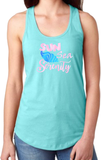 Sun Sea Serenity Beach Tank Top/ Tropical/ Nautical Women's Beach Tank/ Summer Seashell Vacation Tank