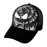 Disney Halloween Tie Dye Hat/ Nightmare Before Christmas Jack Skellington Trucker Adjustable Cap