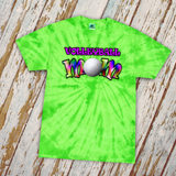Volleyball Mom Tie Dye Shirts/ Volleyball Retro Quote Team Mom Gift Shirts