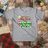 Christmas Children Toddler Shirts/ I'm Kind Of A Big Deal At The North Pole Kids Holiday Toddler T-Shirts