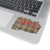 Christmas Stickers/ North Pole Coffee Company Laptop Decal, Planner, Journal Vinyl Stickers