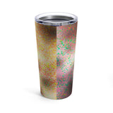 Softball Mom Cheetah Print Marquee Lights Stainless Steel 20oz Tumbler/ Travel Mug Gift