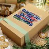 Christmas Stickers/ Christmas Is Too Sparkly Laptop Decal, Planner, Journal Vinyl Stickers