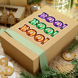 Halloween Stickers/ BOO! Marquee Letter Lights Collection Laptop Decal, Planner, Journal Vinyl Sticker Pack