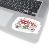 Christmas Stickers/ North Pole Candy Company Laptop Decal, Planner, Journal Vinyl Stickers