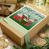 Christmas Stickers/ Holiday Coffee Whipped Cream Glam Laptop Decal, Planner, Journal Vinyl Stickers