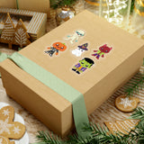 Halloween Stickers/ Trick Or Treaters Mummy Monsters Collection Laptop Decal, Planner, Journal Vinyl Sticker Pack