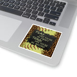 Softball Stickers/ Inspirational Motivational Quote Play Like You're In First Laptop Decal, Planner, Journal Vinyl Stickers