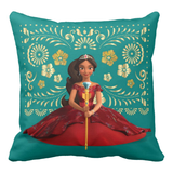 Disney Princess Elena Pillow/ Elena Of Avalor Throw Pillow Décor/ Disney Channel Princess Elena And Scepter Of Light Girl’s Bedroom Decor