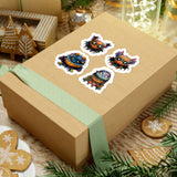 Halloween Stickers/ Zombie Creepy Pumpkin Monsters Collection Laptop Decal, Planner, Journal Vinyl Sticker Pack