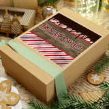 Christmas Stickers/ Kringle Candy Company Laptop Decal, Planner, Journal Vinyl Stickers