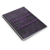 Cirque Du Freak Journal/ Purple Gothic Argyle Vintage Freak Carnival Notebook/ Diary Gift