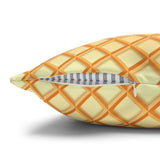 Ice Cream Throw Pillow Cover/ Ice Cream Drip Waffle Cone Mint And Vanilla With Sprinkles Summer Décor
