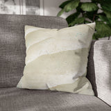 Sea Shore Sand Speckled Aqua And Seafoam Green Coastal Pillow Cover