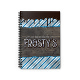 Christmas Journal/ Holiday Frosty's Ice Cream Shoppe Chocolate Drips Notebook/ Diary Gift