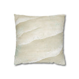Sea Shore Sand Speckled Aqua And Seafoam Green Coastal Pillow Cover