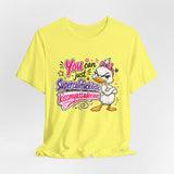 You Can Just SupercalifuckilisticKissmyassadocious Shirt, Funny Attitude Duck Sarcastic Saying