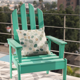 Vintage Beach Speckled Pebbles Sand And Teal Coastal Collection Retro Seaside Pillow Cover