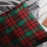 Christmas Pillow Cover/ Red And Green Tartan Plaid Classic Holiday  Décor