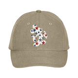 Disney Retro Mickey Mouse Patriotic Stars America Cap/ 4th Of July Summer USA 250 Anniversary Baseball Hat