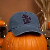 Disney Mickey Halloween Hat/ Purple Buffalo Plaid Mickey Mouse Fall Baseball Adjustable Hat