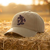 Disney Mickey Halloween Hat/ Purple Buffalo Plaid Mickey Mouse Fall Baseball Adjustable Hat