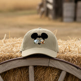 Disney Hat/ Mickey Mouse Sunglasses Hat/ Disney Cinderella’s Castle With Pluto Baseball Hat / Disney Vacation Mickey Silhouette Cap
