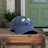 Disney Mickey Mouse Tie Dye Hat/ Mickey Rainbow Retro Summer Baseball Cap