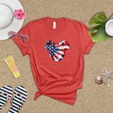 Disney Retro Mickey Head Tie Dye Stars And Stripes America Shirt/ 4th Of July Summer USA Flag 250 Anniversary Tshirt