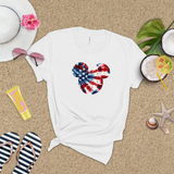 Disney Retro Mickey Head Tie Dye Stars And Stripes America Shirt/ 4th Of July Summer USA Flag 250 Anniversary Tshirt
