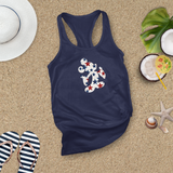 Disney Retro Mickey Mouse Patriotic Stars America Tank/ 4th Of July Summer USA 250 Anniversary Women Top