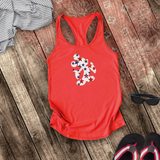 Disney Retro Mickey Mouse Patriotic Stars America Tank/ 4th Of July Summer USA 250 Anniversary Women Top