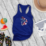 Disney Retro Mickey Mouse Tie Dye Stars And Stripes America Tank/ 4th Of July Summer USA Flag 250 Anniversary Women Top