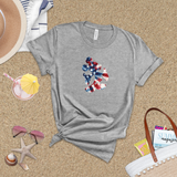 Disney Retro Mickey Mouse Tie Dye Stars And Stripes America Shirt/ 4th Of July Summer USA Flag 250 Anniversary Tshirt