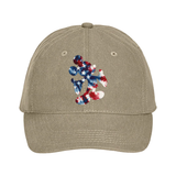 Disney Retro Mickey Mouse Tie Dye Stars And Stripes America Cap/ 4th Of July Summer USA Flag 250 Anniversary Baseball Hat