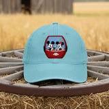 Disney Skyliner Mickey And Minnie Hat/ Classic Mickey Mouse Baseball Hat/ Skyliner Gondola Disney Vacation Adjustable Cap