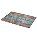 Aztec Cutting Board/ Southwestern Pastel Pink And Blue Kitchen Décor Gift