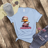 Funny Good Morning Grumpy Duck With Coffee And Pajamas