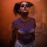 Halloween Groping Skeleton Hands On Boobs Funny Party Costume T-Shirt