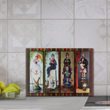 Haunted Mansion Cutting Board/ Stretching Room Portraits Kitchen Décor Gift