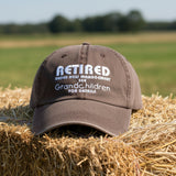 Retired Under New Management See Grandchildren For Details Funny Hat | Retirement Humor Cap