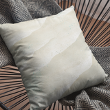 Sea Shore Sand Speckled Aqua And Seafoam Green Coastal Pillow Cover