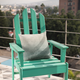 Seaside Seafoam Taupe And Blue Splash Ocean Lover Morning Blue Coastal Collection Pillow Cover