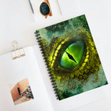 Halloween Journal/ Glam Ink Gothic Green Medieval Dragon Notebook/ Diary Gift