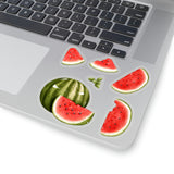 Watermelon Stickers/ Watercolor Summer Fruit Sticker Collection Laptop Decal, Planner, Journal Vinyl Sticker Pack