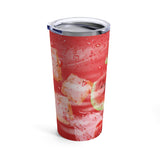 Watermelon Stainless Steel 20oz Tumbler/ Iced Summer Red Fruit Drink Travel Mug Gift